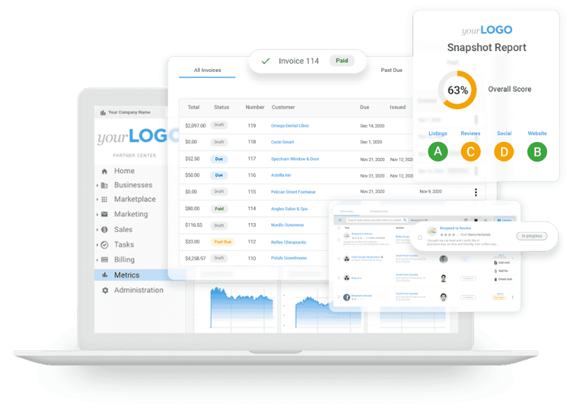 platform-dashboard-laptop Vendasta Platform overview screens